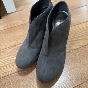 Aldo Women's Charcoal Ankle Booties